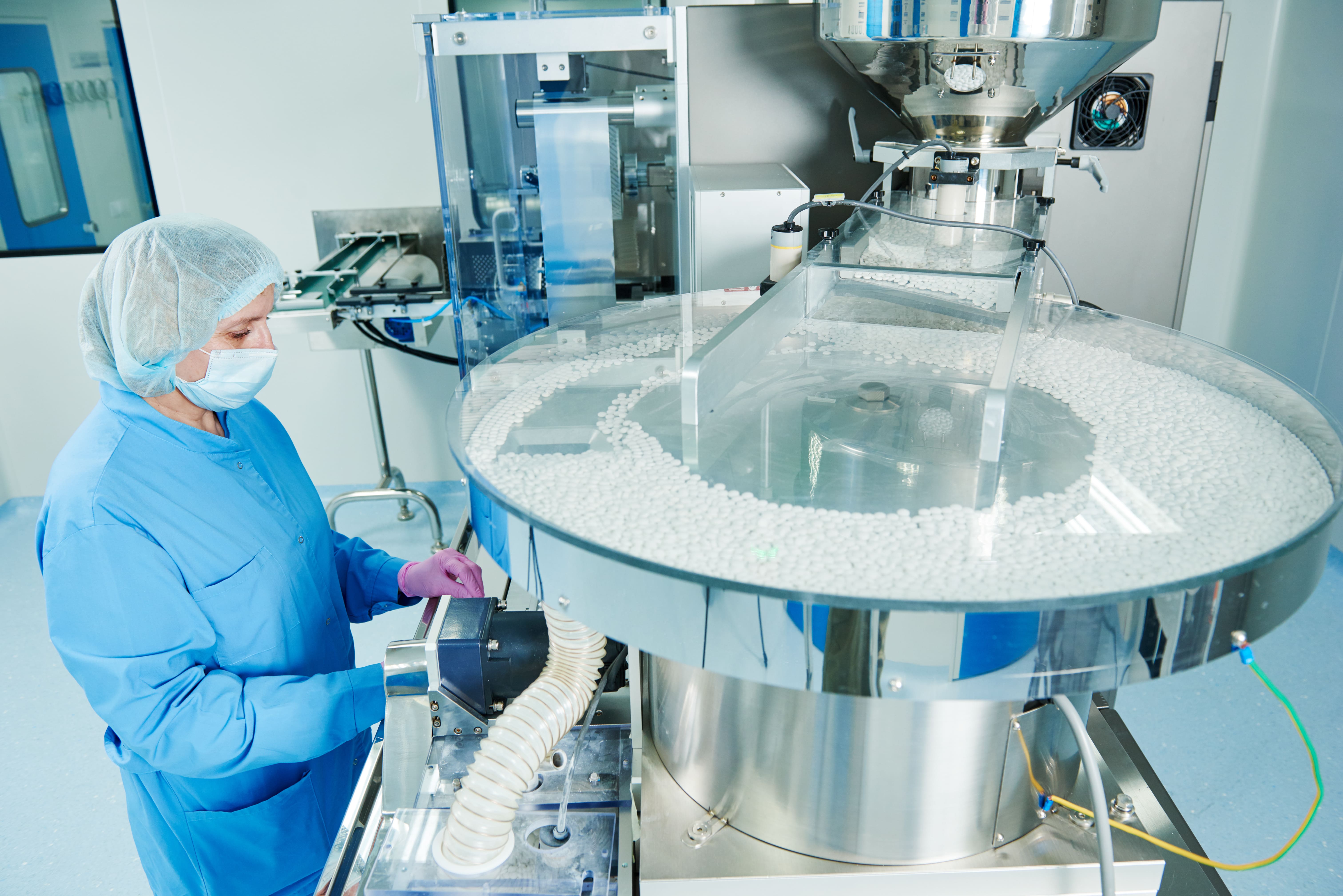 Chaine production médicaments