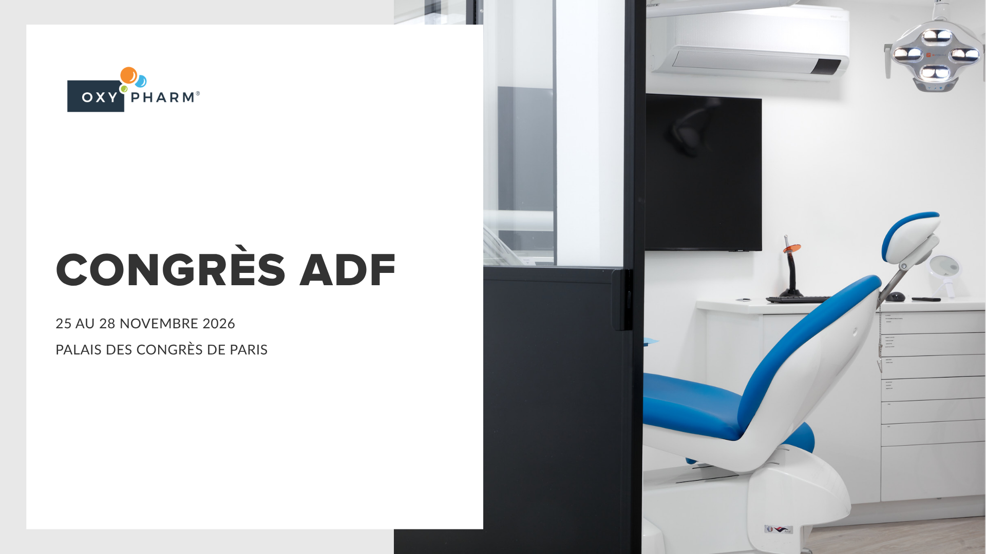 Retrouvez nos &eacute;quipes sur le stand 2L10 de l'ADF du 25 au 28 novembre 2026.